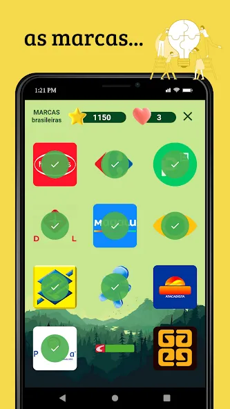 Скачать Quiz Brasil [MOD: безлимитные подсказки и правильные ответы] на телефон — скриншот 4