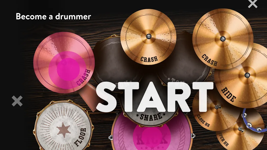Скачать Classic Drum: electronic drums [MOD: реалистичные звуки и ритмы] — скриншот 3