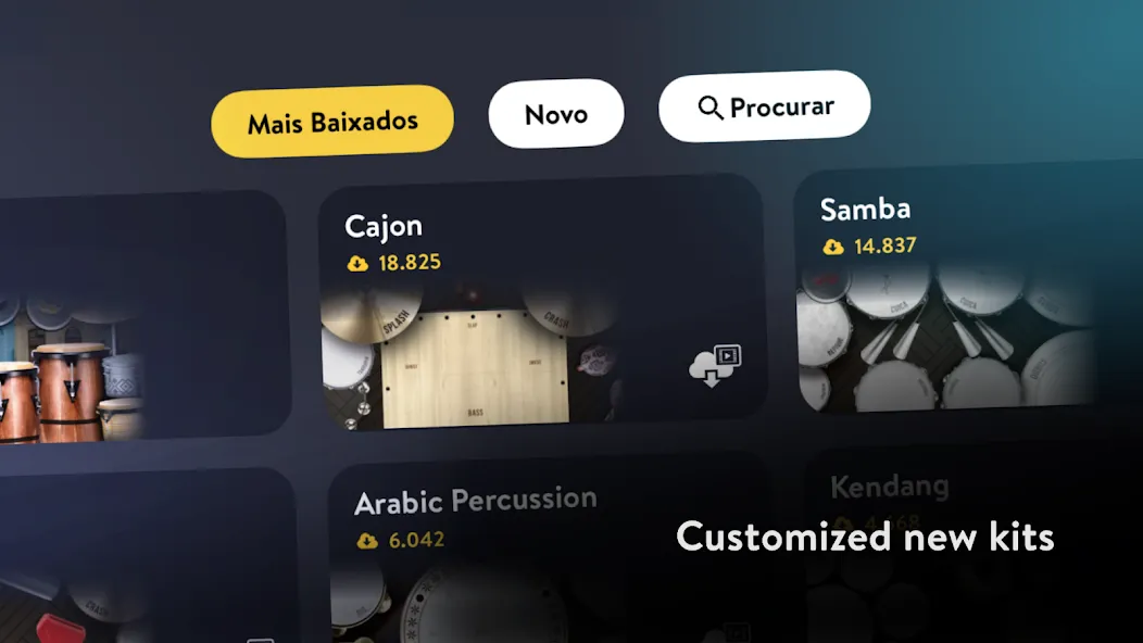 Real Percussion: instruments [MOD: безлимитные деньги и все инструменты] на Андроид — скриншот 3