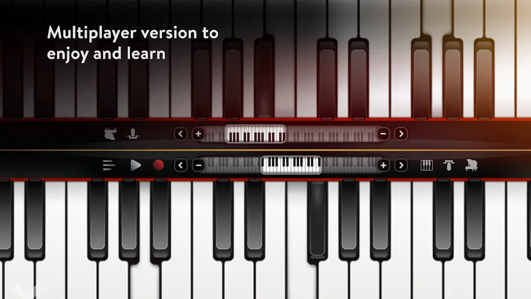 Скачать взлом Real Piano electronic keyboard [MOD: реалистичное пианино без ограничений] — скриншот 4