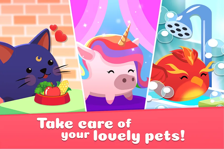Скачать взлом Animal Rescue: Pet Shop Story [MOD: безлимитные монеты и ресурсы] — скриншот 2