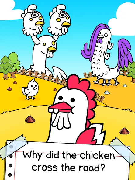 Chicken Evolution: Idle Game [MOD: много денег и быстрый прогресс] на Андроид — скриншот 5