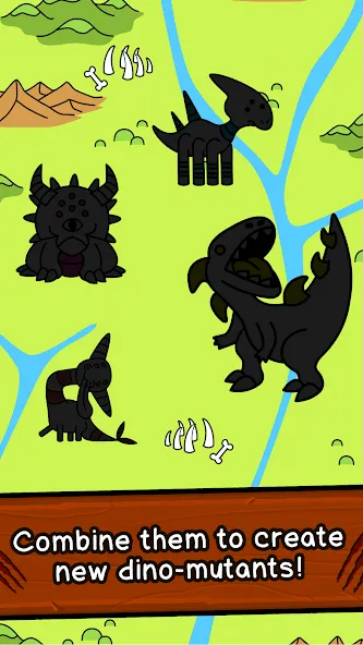 Dino Evolution: Dinosaur Game [MOD: безлимитные монеты и улучшения] (Бесплатно / APK) — скриншот 3