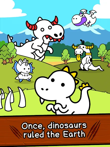 Dino Evolution: Dinosaur Game [MOD: безлимитные монеты и улучшения] (Бесплатно / APK) — скриншот 5