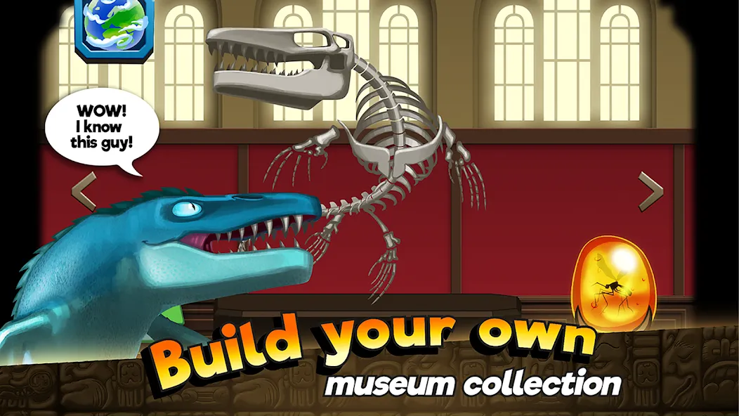Dino Quest: Dig Dinosaur Game [MOD: безлимитные деньги и подсказки] — Скачать бесплатно (APK) — скриншот 4