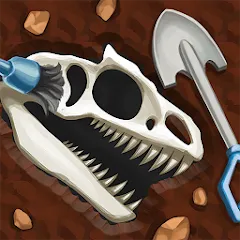 Dino Quest: Dig Dinosaur Game [MOD: безлимитные деньги и подсказки] — Скачать бесплатно (APK)