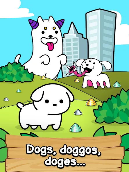 Dog Evolution: Idle Merge Game [MOD: безлимитные деньги и алмазы] (Бесплатно / APK) — скриншот 5
