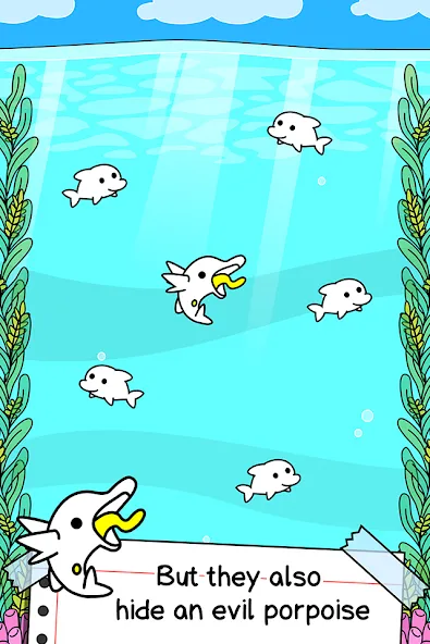 Скачать Dolphin Evolution: Idle Mutant [MOD: безлимитные деньги и ресурсы] на телефон — скриншот 2
