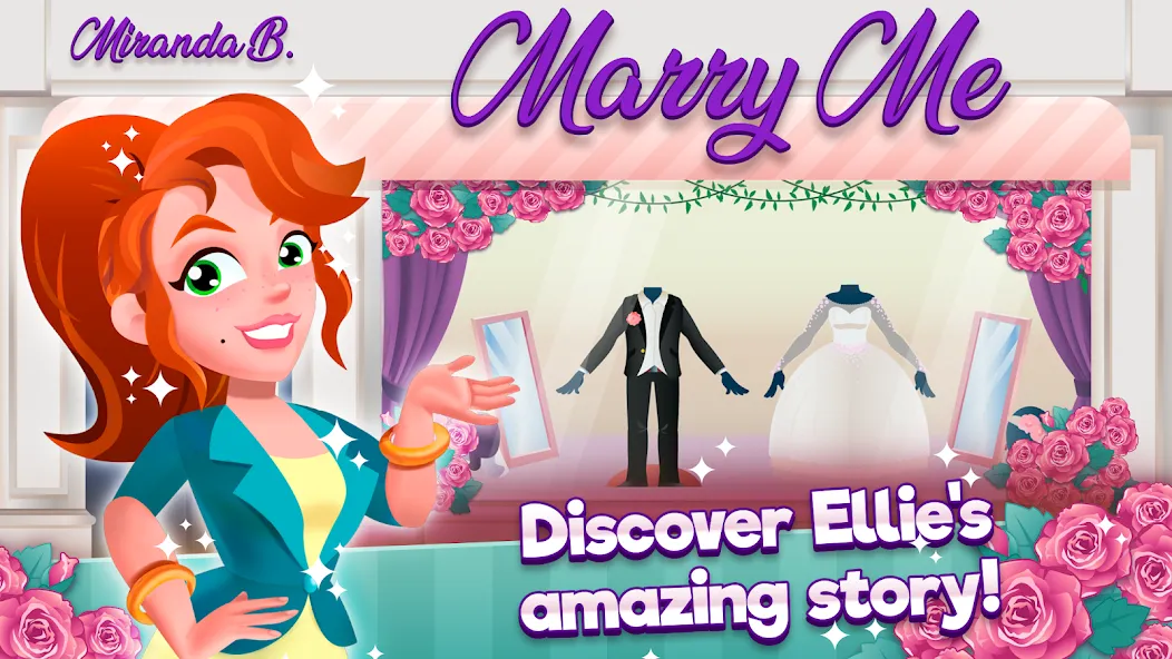Взломанная Ellie's Wedding: Dress Shop [MOD: безлимитные монеты и все наряды] на Андроид — скриншот 1