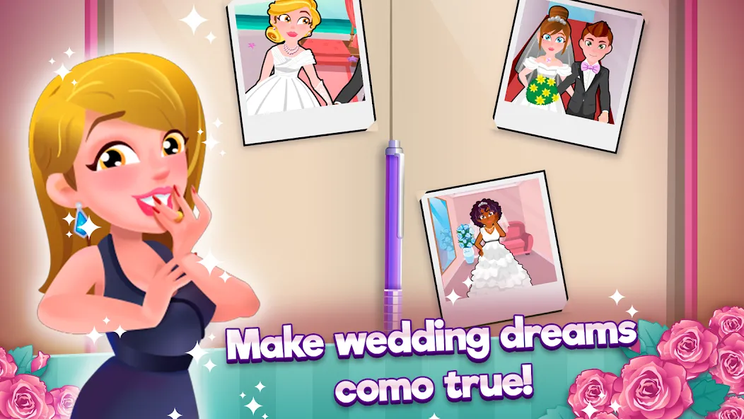 Взломанная Ellie's Wedding: Dress Shop [MOD: безлимитные монеты и все наряды] на Андроид — скриншот 4