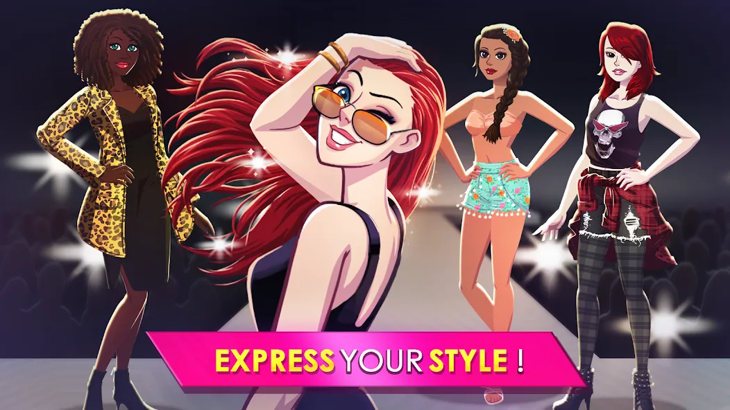 Скачать Fashion Fever: Dress Up Game [MOD: безлимитные деньги и наряды] на телефон — скриншот 1