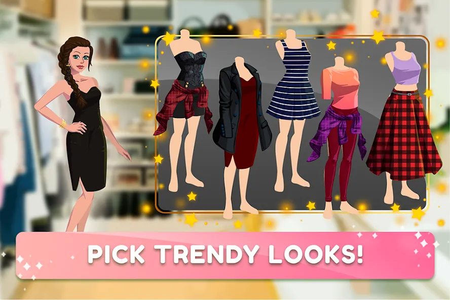 Fashion Fever 2: Dress Up Game [MOD: безлимитные деньги и все наряды открыты] на Андроид — скриншот 2