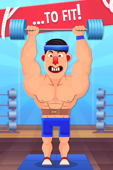 Fat No More: Sports Gym Game! [MOD: безлимитные деньги и премиум-доступ] (Бесплатно / APK) — скриншот 2