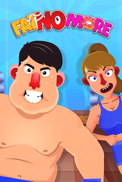 Fat No More: Sports Gym Game! [MOD: безлимитные деньги и премиум-доступ] (Бесплатно / APK) — скриншот 5