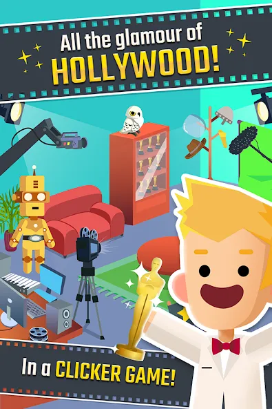 Взломанная Hollywood Billionaire: Be Rich [MOD: безлимитные деньги и премиум функции] на Андроид — скриншот 1