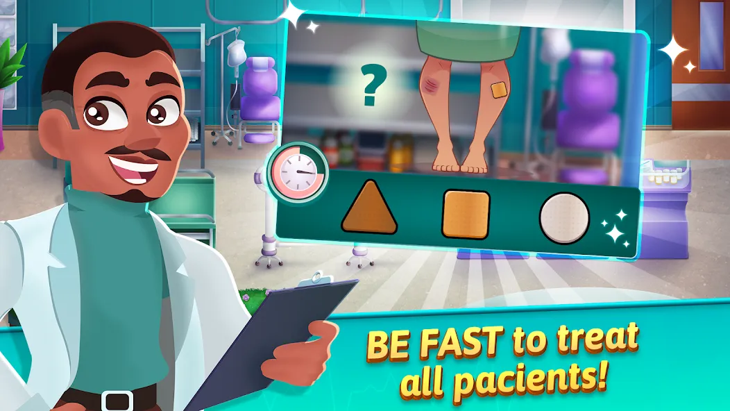 Medicine Dash: Hospital Game [MOD: безлимитные деньги и открыты все уровни] последняя версия — скриншот 2