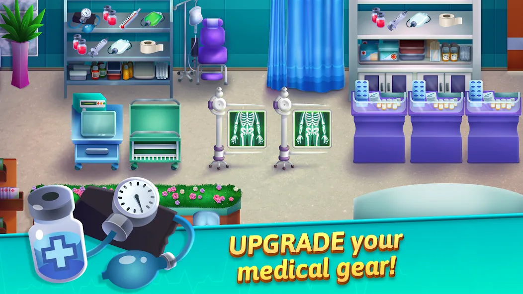 Medicine Dash: Hospital Game [MOD: безлимитные деньги и открыты все уровни] последняя версия — скриншот 3