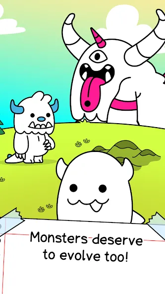 Взломанная Monster Evolution: Merge Game [MOD: безлимитные деньги и алмазы] на Андроид — скриншот 1