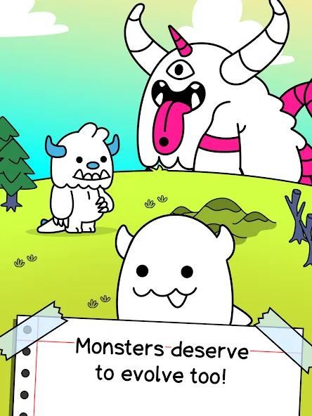 Взломанная Monster Evolution: Merge Game [MOD: безлимитные деньги и алмазы] на Андроид — скриншот 5