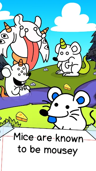 Mouse Evolution: Mutant Rats [MOD: безлимитные деньги и мутация мышей] на Андроид — скриншот 1