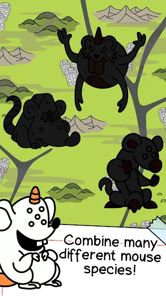 Mouse Evolution: Mutant Rats [MOD: безлимитные деньги и мутация мышей] на Андроид — скриншот 3
