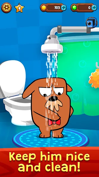 My Grumpy: Funny Virtual Pet [MOD: все питомцы и безлимитные монеты] на Андроид — скриншот 4