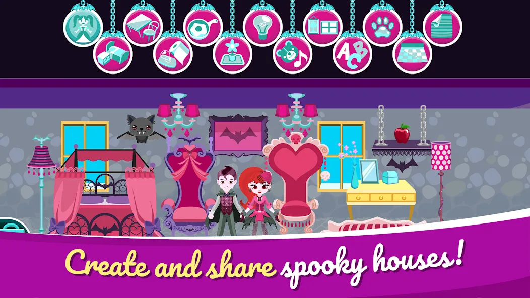 Скачать My Monster House: Doll Games [MOD: безлимитные деньги и все предметы] — скриншот 5