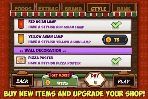 Взломанная My Pizza Shop: Management Game [MOD: безлимитные деньги и всё открыто] на Андроид — скриншот 2