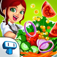 Скачать взлом My Salad Bar: Veggie Food Game [MOD: безлимитные монеты и все рецепты]