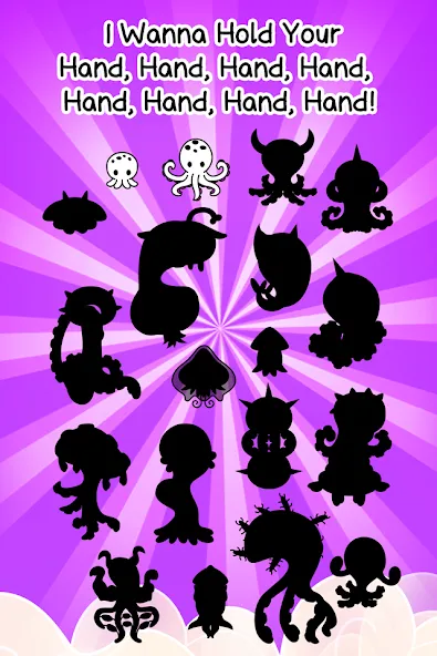 Octopus Evolution: Idle Game [MOD: безлимитные деньги и алмазы] последняя версия — скриншот 4