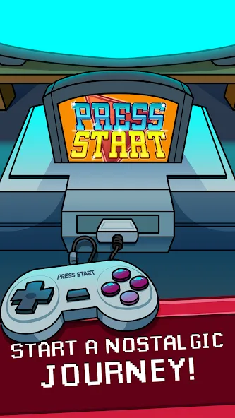 Взломанная Press Start: Video Game Story [MOD: все игровые истории открыты] на Андроид — скриншот 1