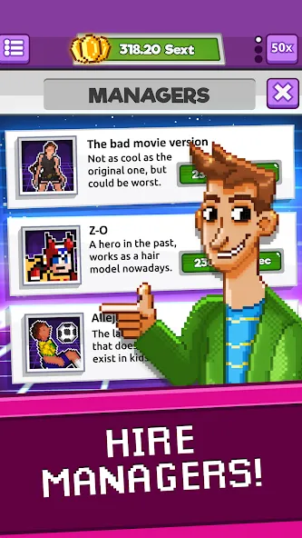 Взломанная Press Start: Video Game Story [MOD: все игровые истории открыты] на Андроид — скриншот 3