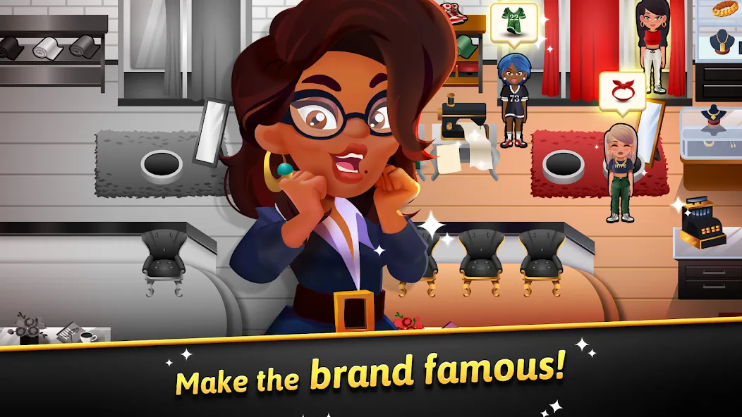 Взломанная Hip Hop Salon Dash Beauty Game [MOD: безлимитные деньги и все наряды] на Андроид — скриншот 2