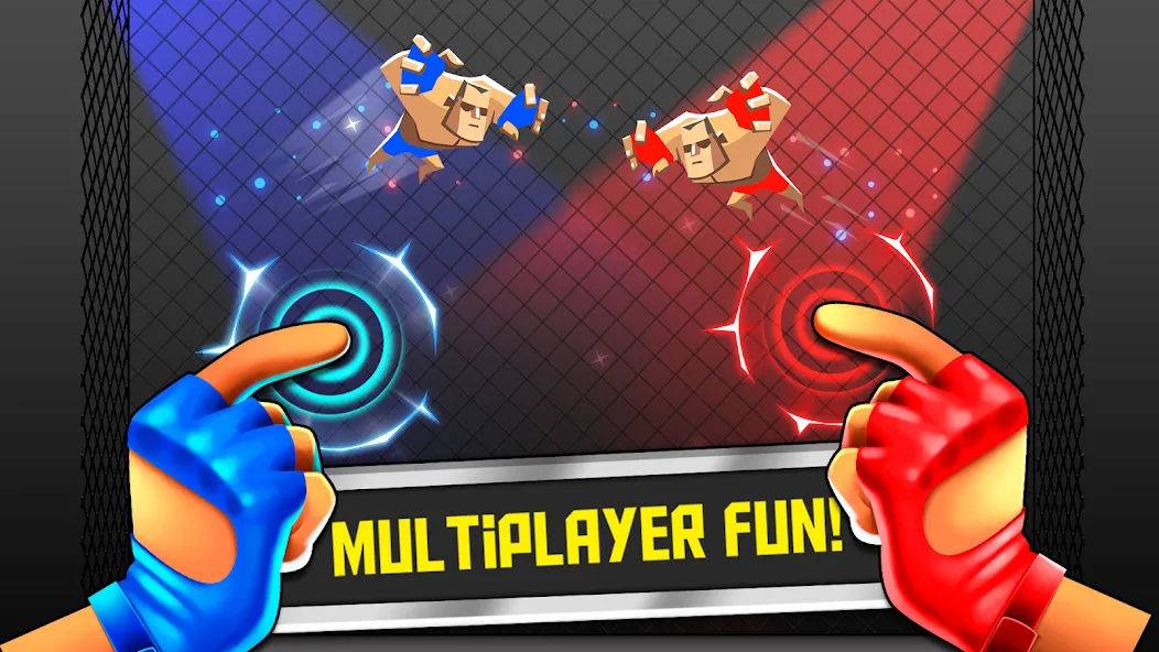 Скачать взлом UFB: 2 Player Game Fighting [MOD: безлимитные деньги и энергия] — скриншот 1