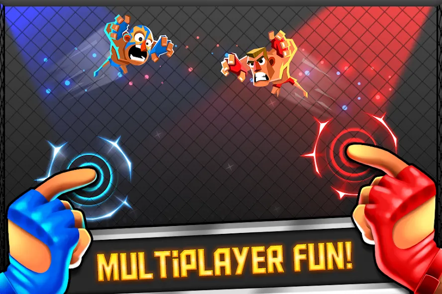 UFB 2: Fighting Champions Game [MOD: безлимитные деньги и усиленные бойцы] (Бесплатно / APK) — скриншот 1