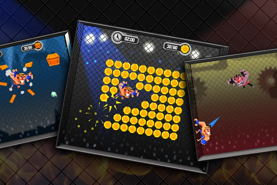 UFB 2: Fighting Champions Game [MOD: безлимитные деньги и усиленные бойцы] (Бесплатно / APK) — скриншот 5