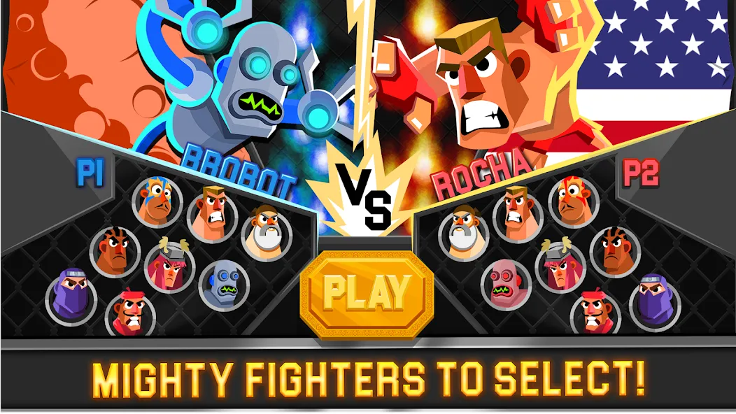 UFB 3: MMA Fighting Game [MOD: безлимитные деньги и энергия] на Андроид — скриншот 2