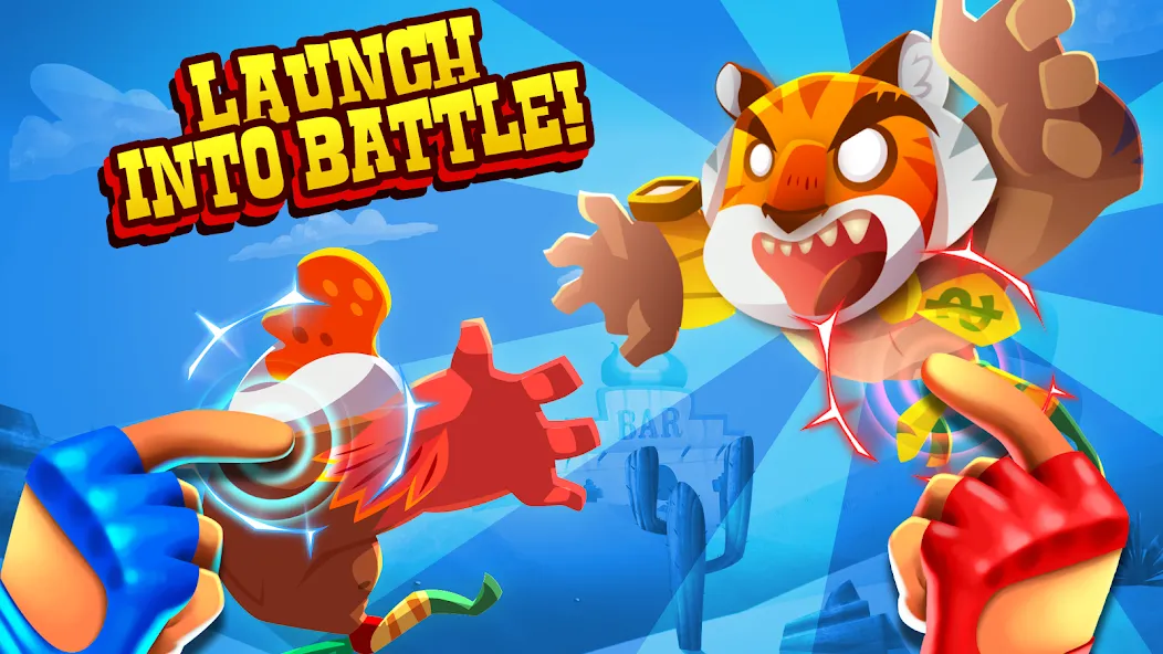 UFB Lucha Libre: Fight Game [MOD: безлимитные деньги и все бойцы] — Скачать бесплатно (APK) — скриншот 2