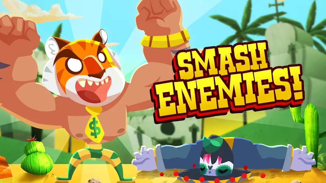 UFB Lucha Libre: Fight Game [MOD: безлимитные деньги и все бойцы] — Скачать бесплатно (APK) — скриншот 4