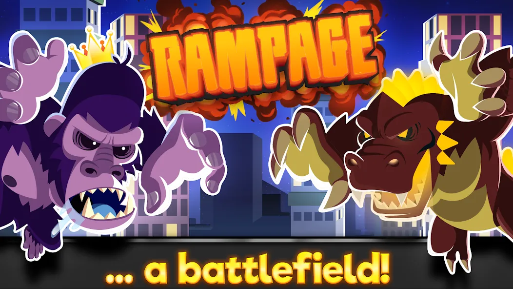 UFB Rampage: Monster Fight [MOD: безлимитные деньги и мощные монстры] — Скачать бесплатно (APK) — скриншот 2