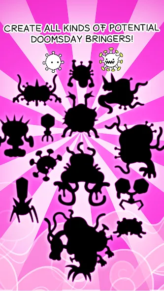 Скачать Virus Evolution: Merge Game [MOD: безлимитные монеты и энергия] — скриншот 4