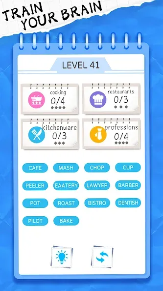 Скачать взлом Word Sort: Association Connect [MOD: без рекламы и все уровни открыты] — скриншот 3