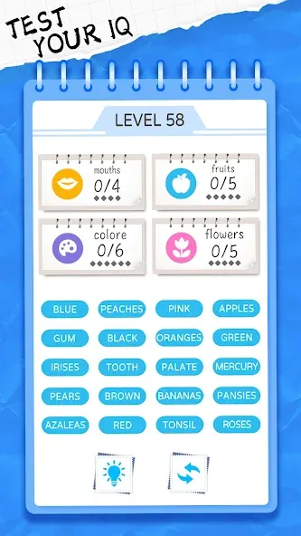 Скачать взлом Word Sort: Association Connect [MOD: без рекламы и все уровни открыты] — скриншот 5