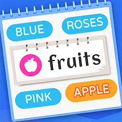Скачать взлом Word Sort: Association Connect [MOD: без рекламы и все уровни открыты]