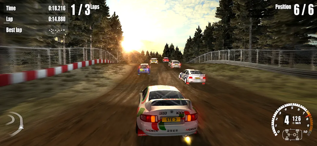 Rush Rally 3 Demo [MOD: безлимитные деньги и все трассы открыты] последняя версия — скриншот 4