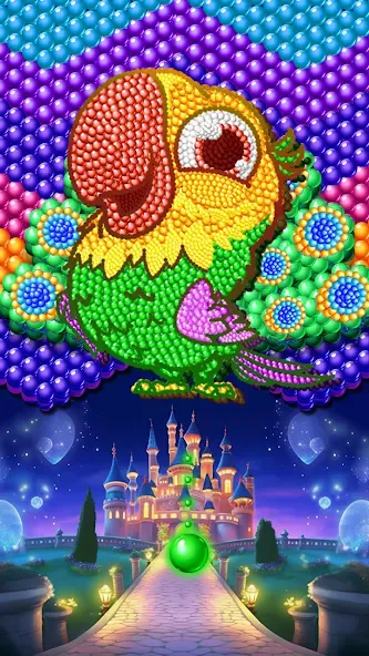 Скачать Bubble Shooter 3 [MOD: без рекламы и бесконечные жизни] на телефон — скриншот 3