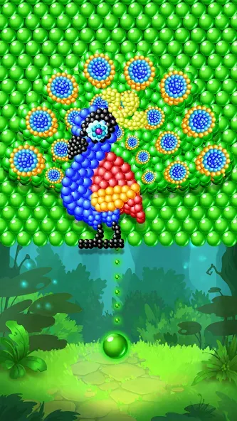 Скачать Bubble Shooter [MOD: безлимитные жизни и монеты] на телефон — скриншот 3
