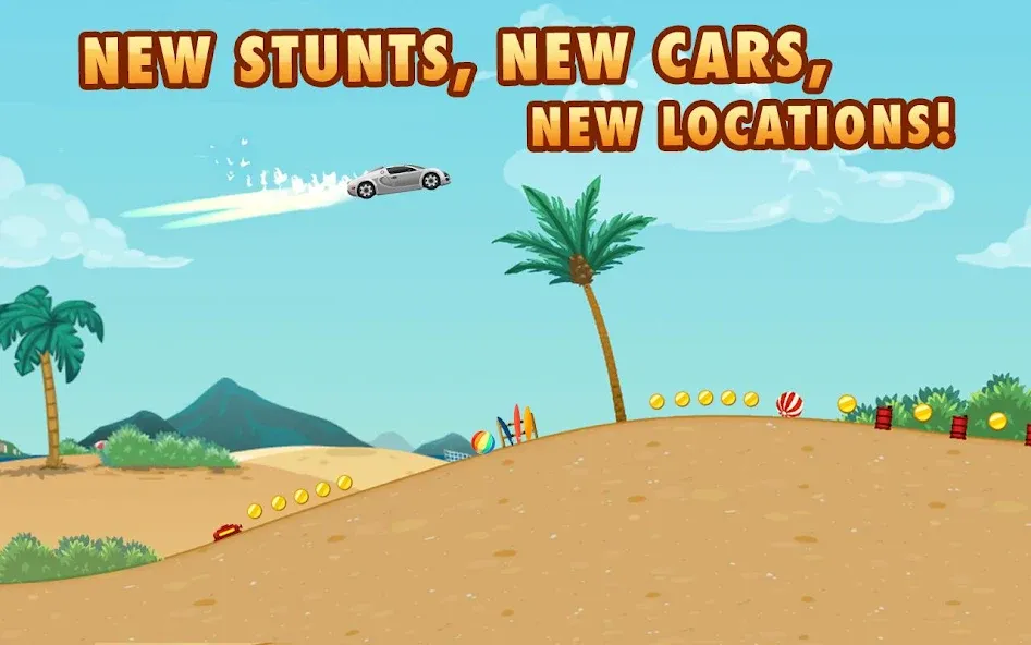 Extreme Road Trip 2 [MOD: безлимитные деньги и топливо] — Скачать бесплатно (APK) — скриншот 2