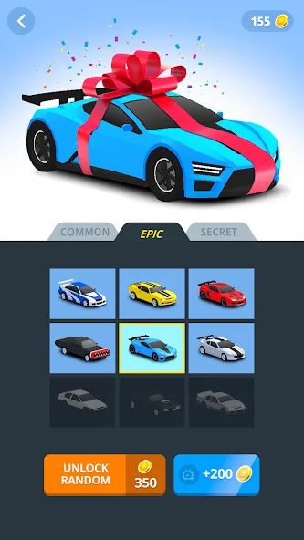 Line Race: Police Pursuit [MOD: безлимитные деньги и все машины открыты] (Бесплатно / APK) — скриншот 5