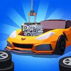 Скачать взлом Car Mechanic Tycoon [MOD: безлимитные деньги и всё открыто]